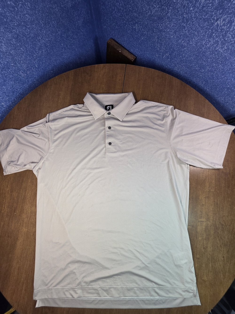 FootJoy White Performance Golf Polo Shirt